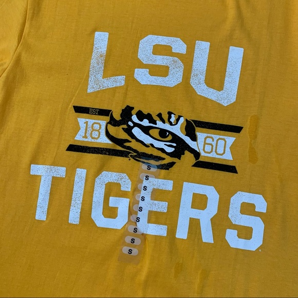 47’ Brand LSU Tigers Short Sleeve Graphic Size Small Football - Picture 3 of 10